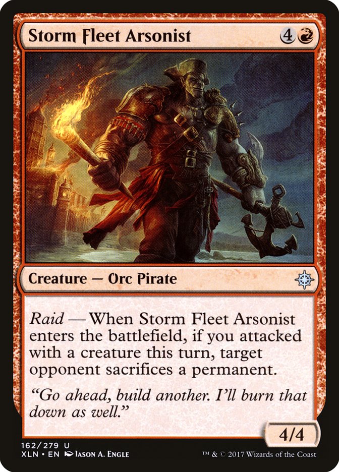 Storm Fleet Arsonist [Ixalan] | Black Swamp Games