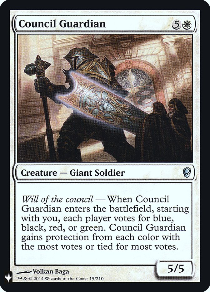 Council Guardian [Mystery Booster] | Black Swamp Games