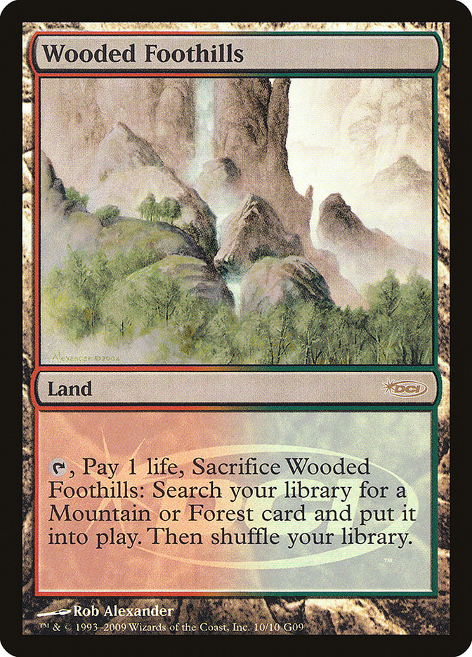 Wooded Foothills [Judge Gift Cards 2009] | Black Swamp Games