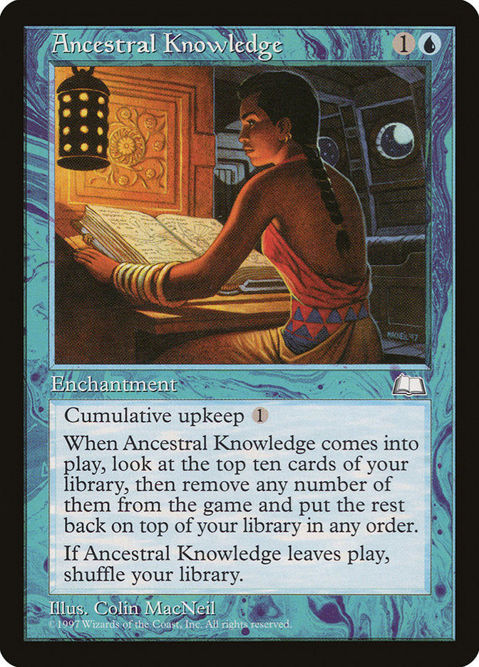 Ancestral Knowledge [Weatherlight] | Black Swamp Games
