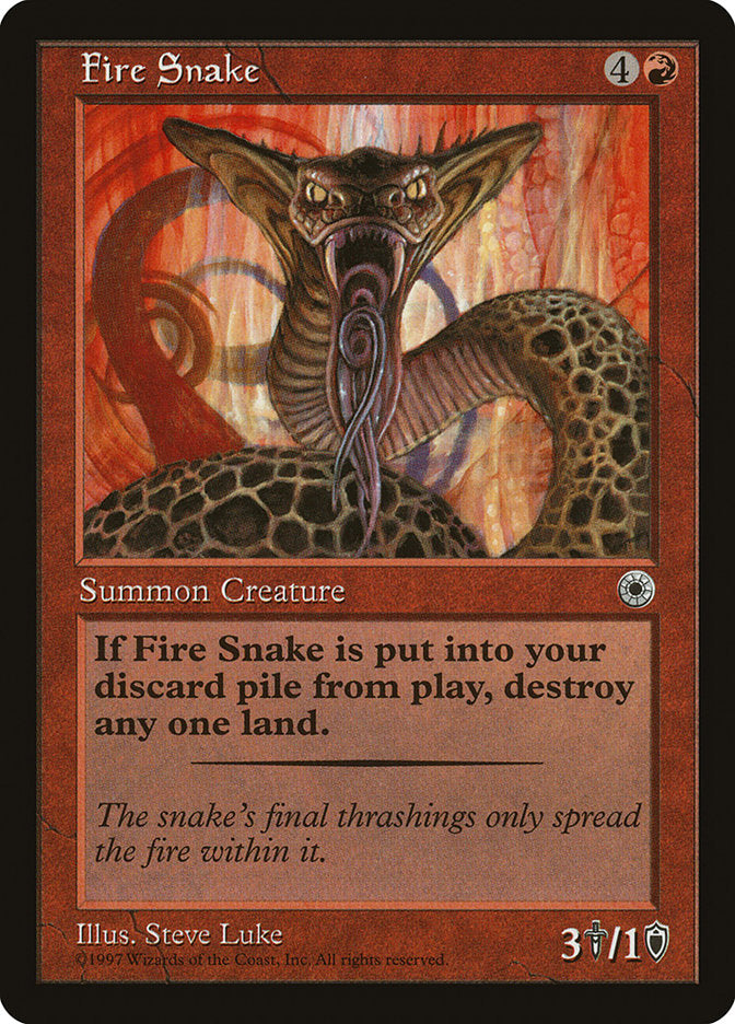 Fire Snake [Portal] | Black Swamp Games