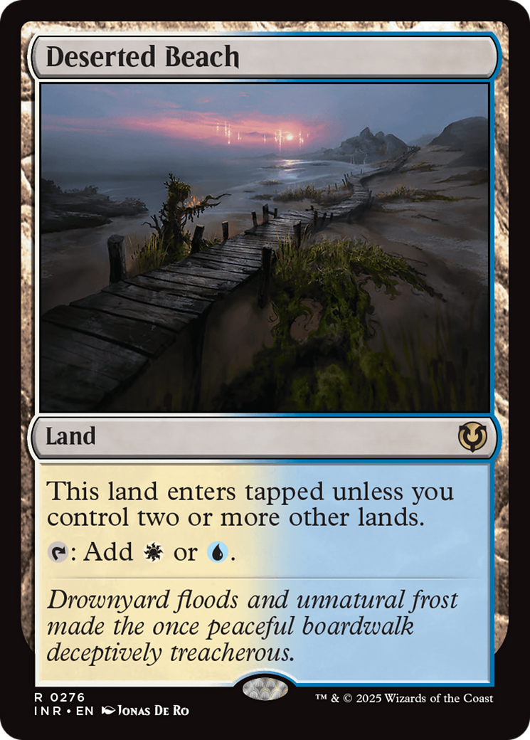 Deserted Beach [Innistrad Remastered] | Black Swamp Games