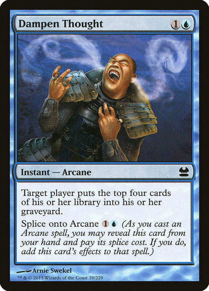 Dampen Thought [Modern Masters] | Black Swamp Games