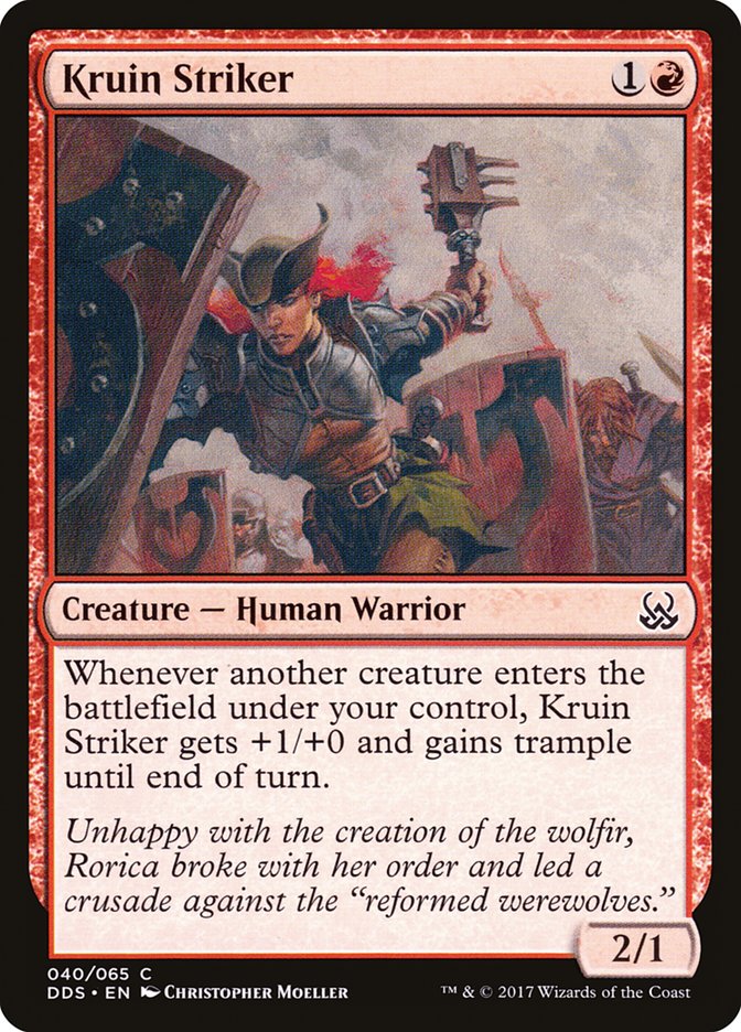 Kruin Striker [Duel Decks: Mind vs. Might] | Black Swamp Games
