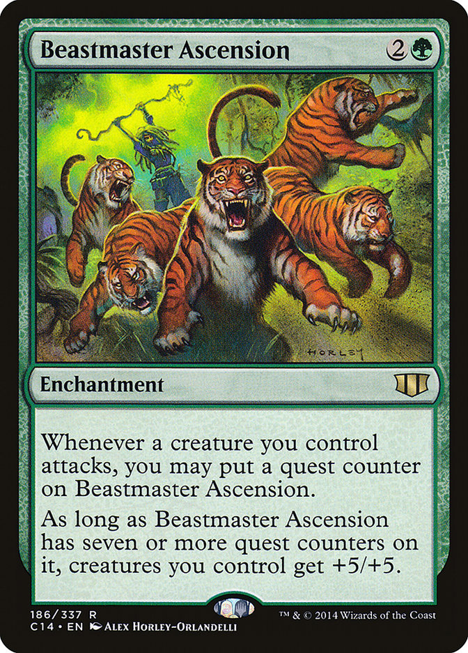 Beastmaster Ascension [Commander 2014] | Black Swamp Games