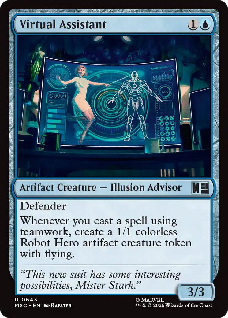 Virtual Assistant [Marvel Super Heroes Commander] | Black Swamp Games