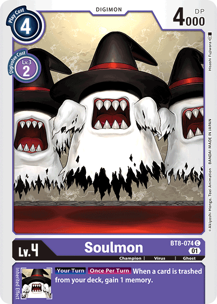 Soulmon [BT8-074] [New Awakening] | Black Swamp Games