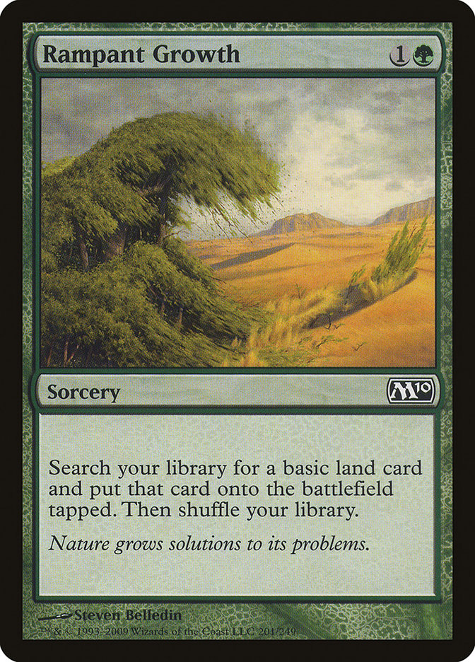 Rampant Growth [Magic 2010] | Black Swamp Games