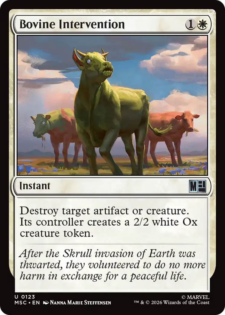 Bovine Intervention [Marvel Super Heroes Commander] | Black Swamp Games