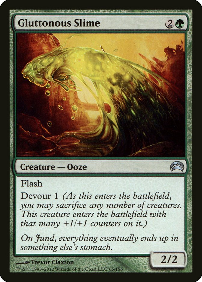 Gluttonous Slime [Planechase 2012] | Black Swamp Games