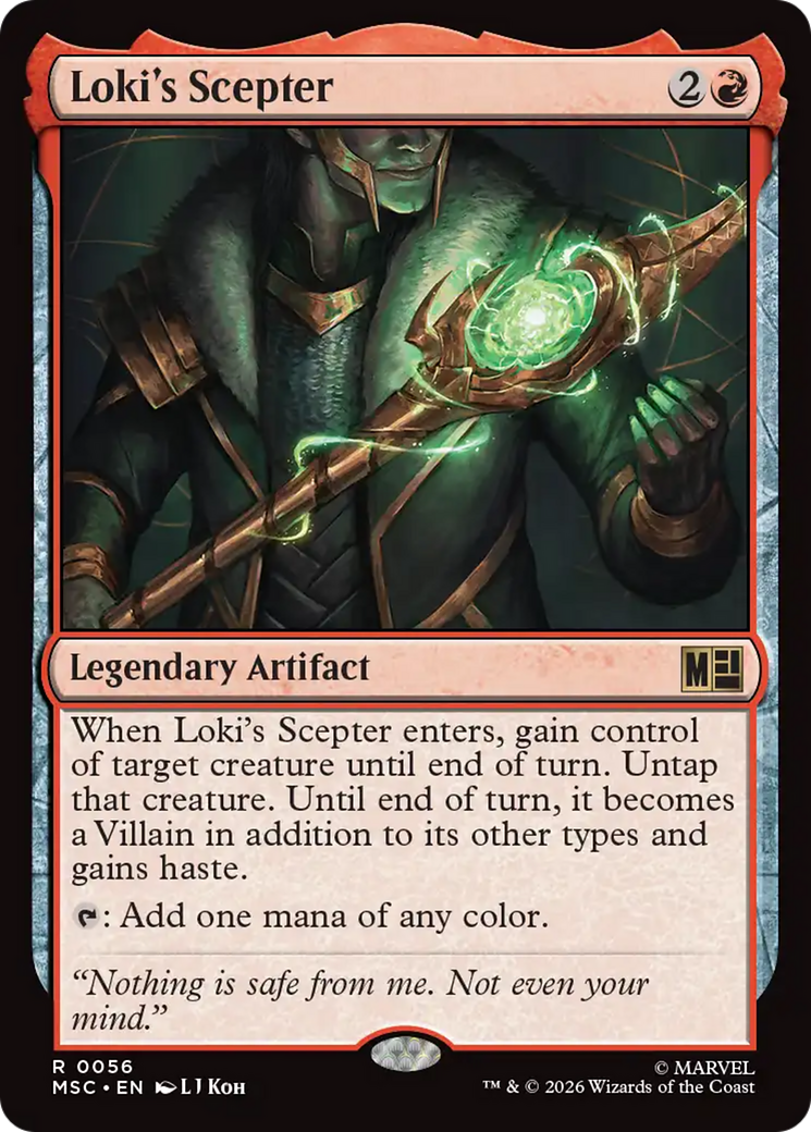 Loki's Scepter [Marvel Super Heroes Commander] | Black Swamp Games