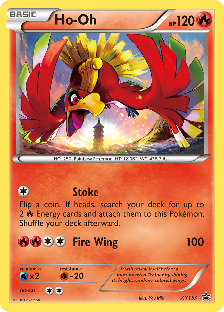 Ho-Oh (XY153) [XY: Black Star Promos] | Black Swamp Games