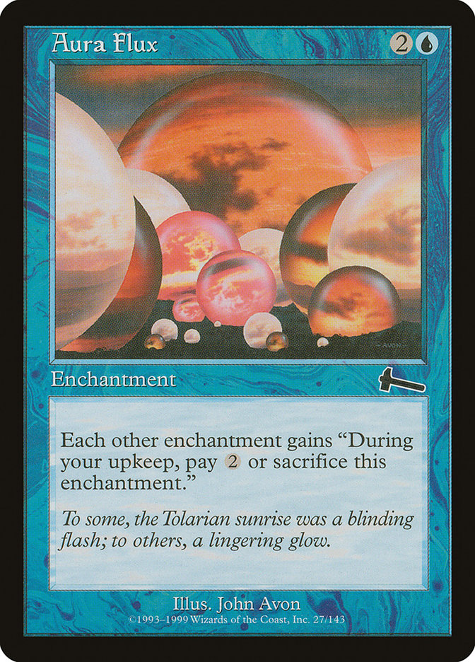 Aura Flux [Urza's Legacy] | Black Swamp Games