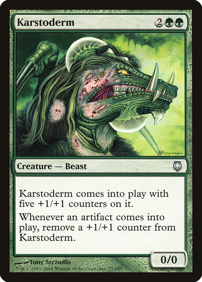 Karstoderm [Darksteel] | Black Swamp Games