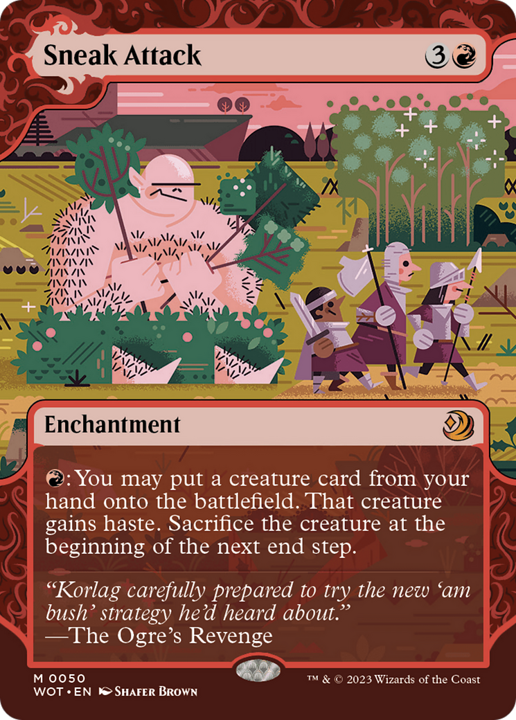 Sneak Attack [Wilds of Eldraine: Enchanting Tales] | Black Swamp Games