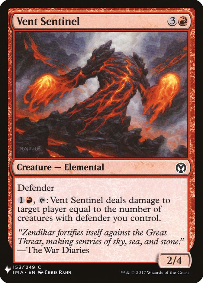 Vent Sentinel [Mystery Booster] | Black Swamp Games