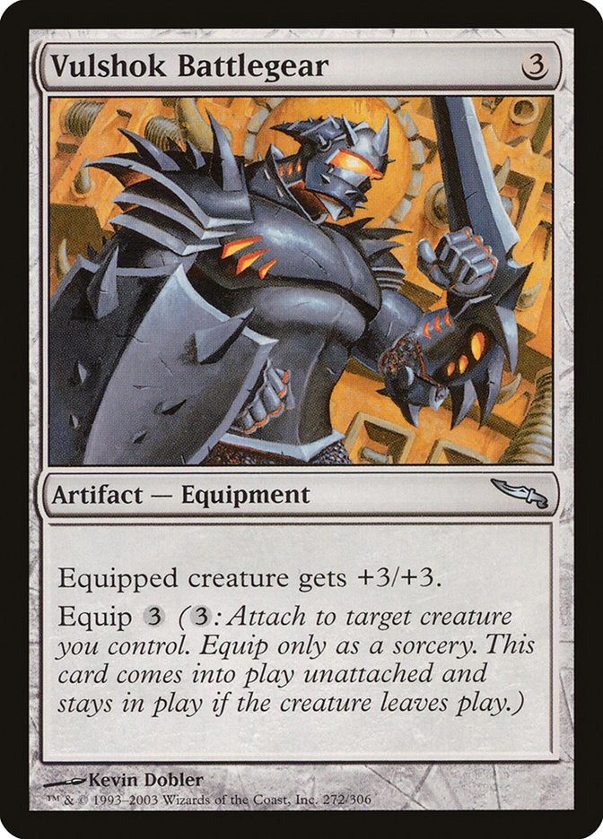 Vulshok Battlegear [Mirrodin] | Black Swamp Games