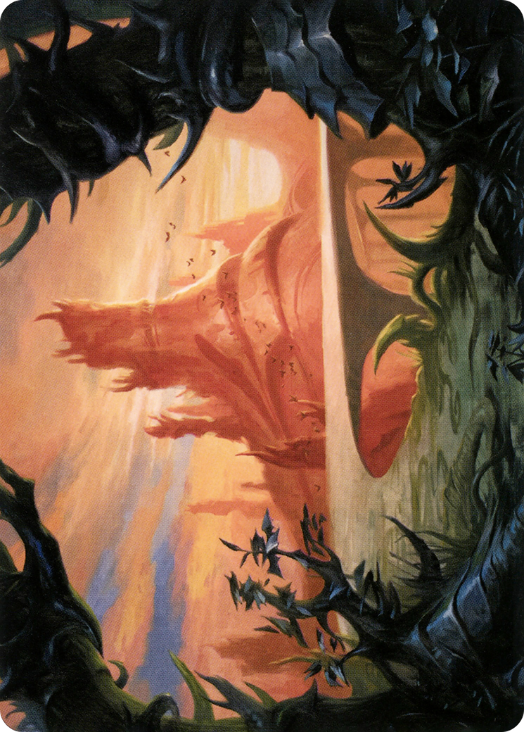 Slagwoods Bridge Art Card [Modern Horizons 2 Art Series] | Black Swamp Games