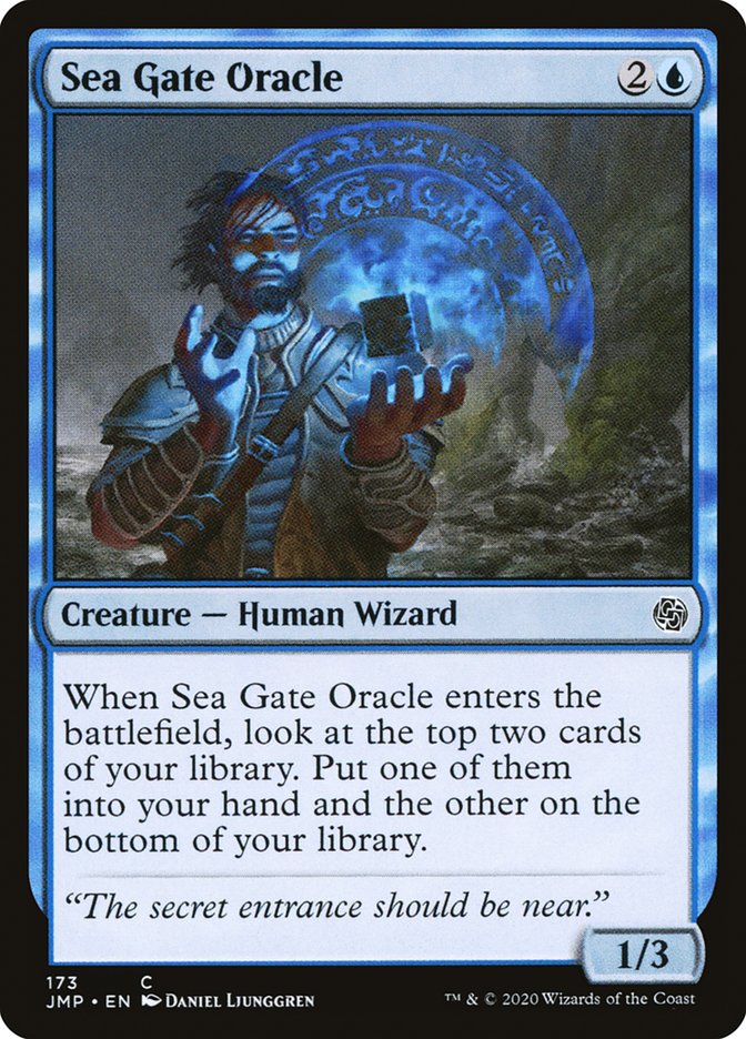 Sea Gate Oracle [Jumpstart] | Black Swamp Games