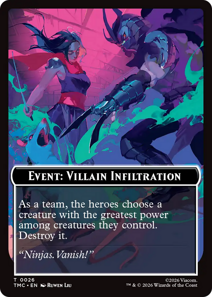 Event: Villain Infiltration [Teenage Mutant Ninja Turtles Commander Tokens] | Black Swamp Games