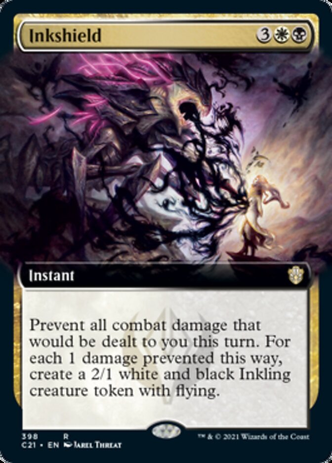 Inkshield (Extended Art) [Commander 2021] | Black Swamp Games