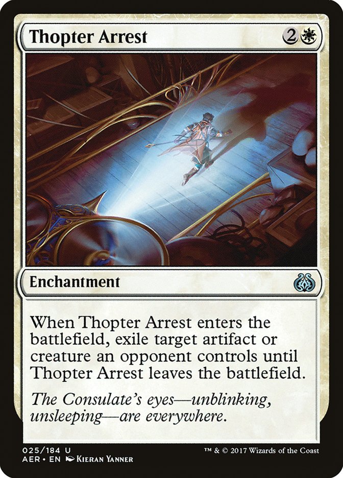 Thopter Arrest [Aether Revolt] | Black Swamp Games