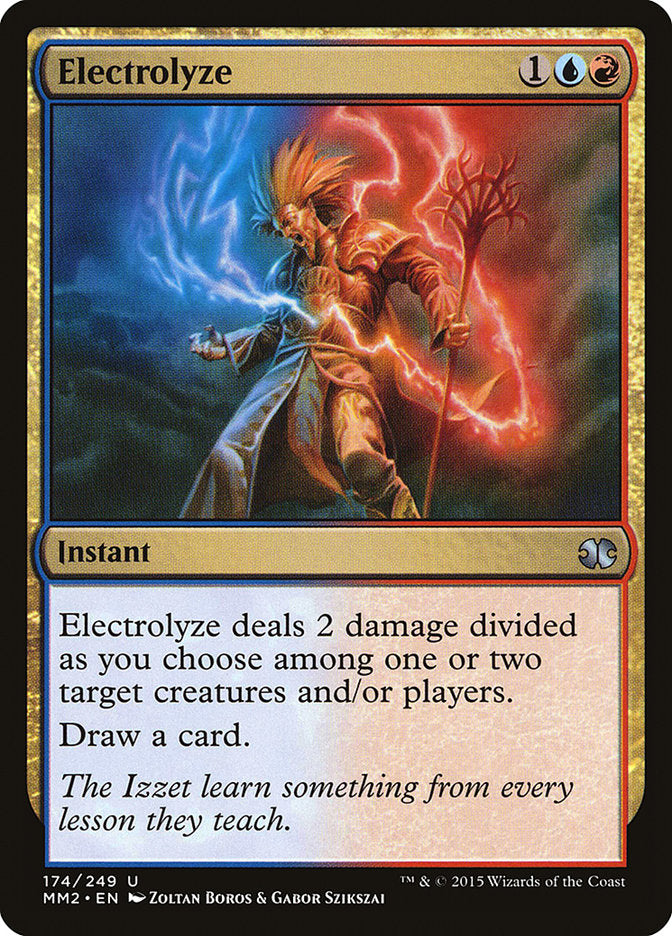 Electrolyze [Modern Masters 2015] | Black Swamp Games