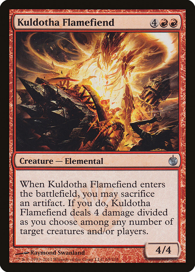 Kuldotha Flamefiend [Mirrodin Besieged] | Black Swamp Games
