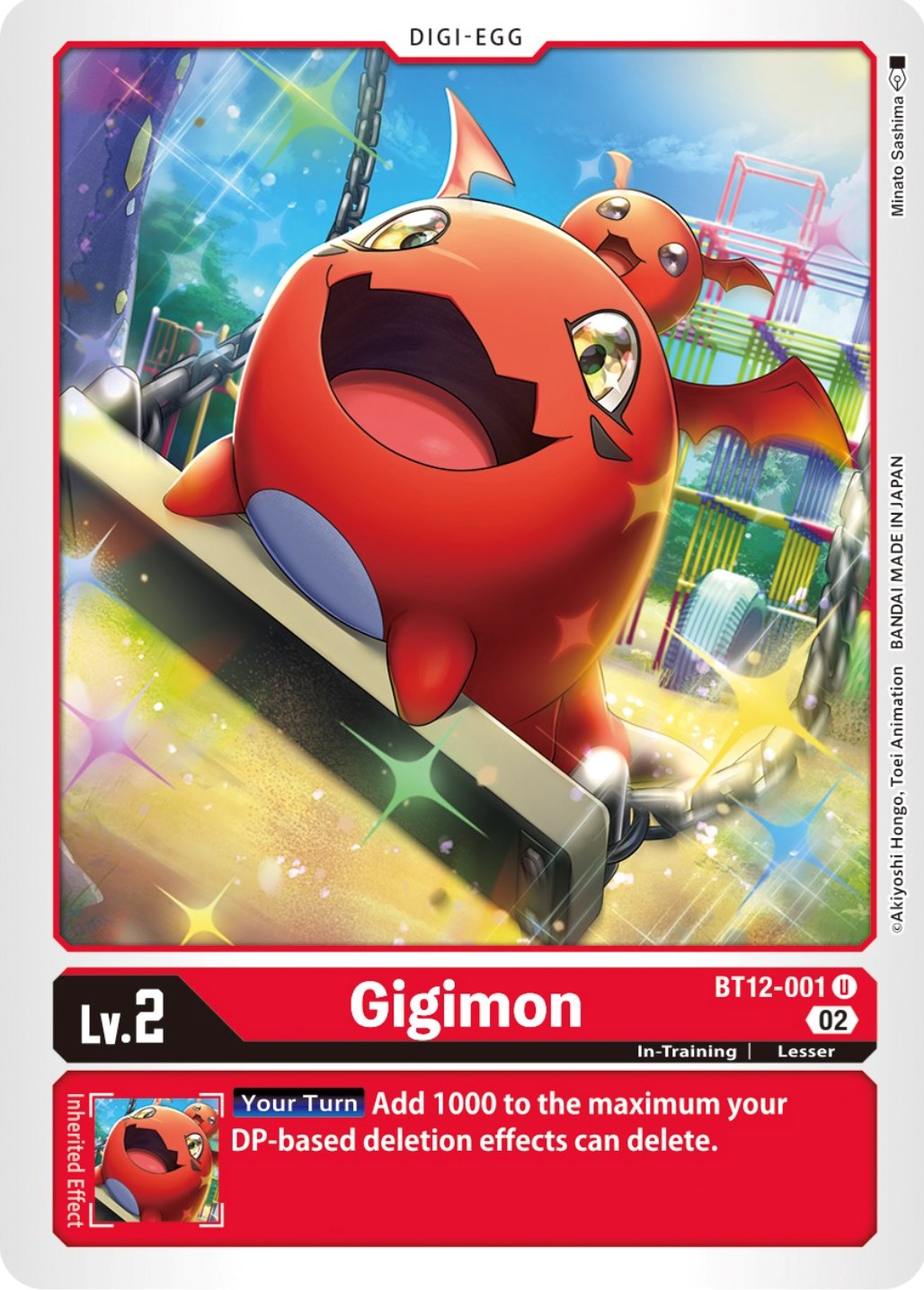 Gigimon [BT12-001] [Across Time] | Black Swamp Games