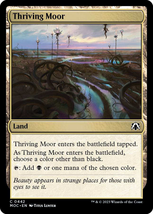 Thriving Moor [March of the Machine Commander] | Black Swamp Games