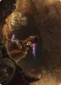 Dogged Pursuit Art Card [Kaldheim Art Series] | Black Swamp Games