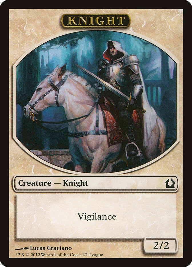 Knight Token [League Tokens 2012] | Black Swamp Games