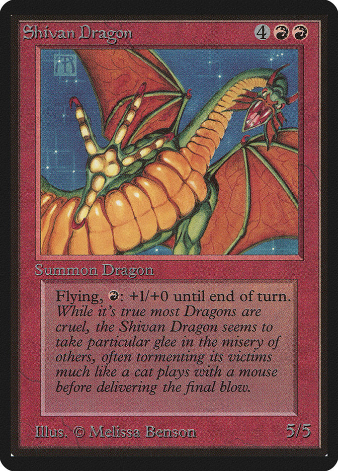 Shivan Dragon [Beta Edition] | Black Swamp Games