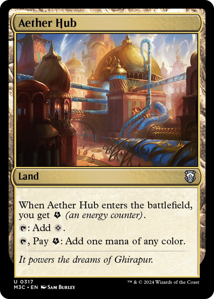 Aether Hub [Modern Horizons 3 Commander] | Black Swamp Games