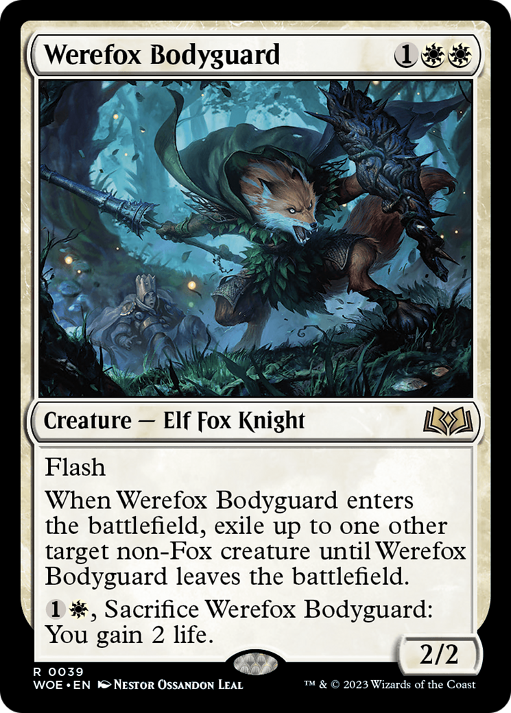 Werefox Bodyguard [Wilds of Eldraine] | Black Swamp Games