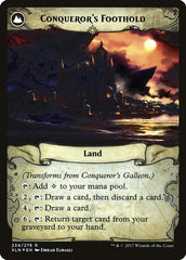 Conqueror's Galleon // Conqueror's Foothold [Ixalan Prerelease Promos] | Black Swamp Games