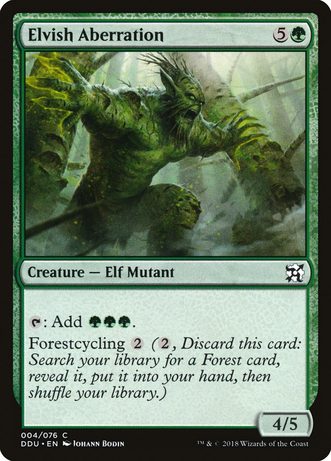 Elvish Aberration [Duel Decks: Elves vs. Inventors] | Black Swamp Games