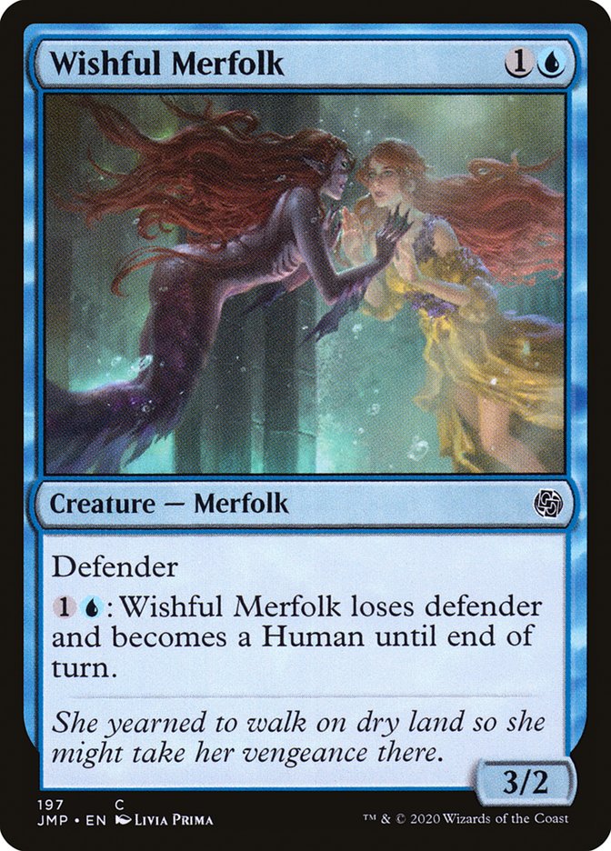 Wishful Merfolk [Jumpstart] | Black Swamp Games
