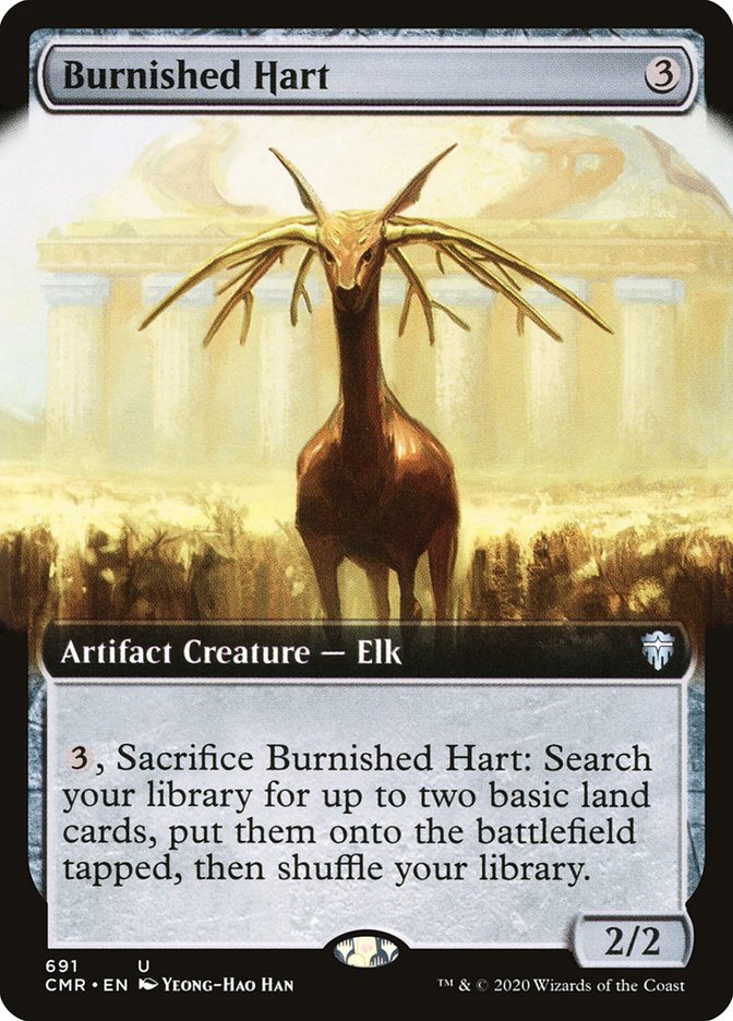 Burnished Hart (Extended Art) [Commander Legends] | Black Swamp Games