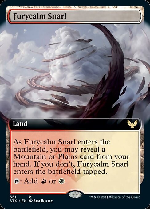 Furycalm Snarl (Extended Art) [Strixhaven: School of Mages] | Black Swamp Games