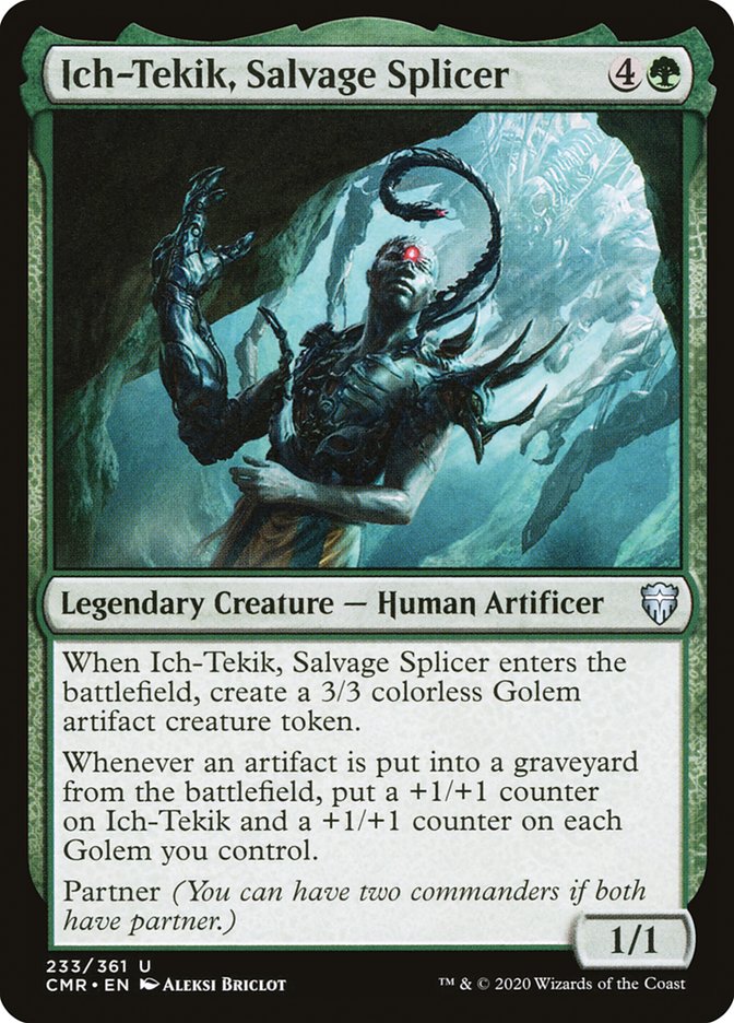 Ich-Tekik, Salvage Splicer [Commander Legends] | Black Swamp Games