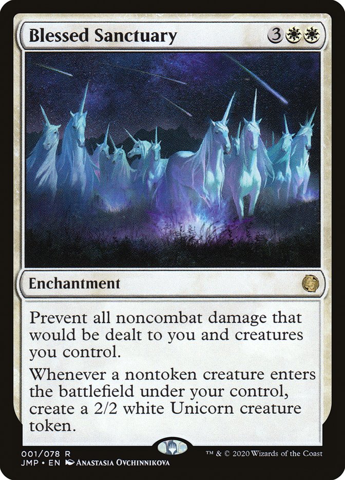 Blessed Sanctuary [Jumpstart] | Black Swamp Games
