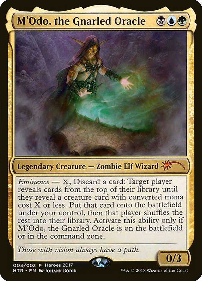 M'Odo, the Gnarled Oracle [Heroes of the Realm] | Black Swamp Games