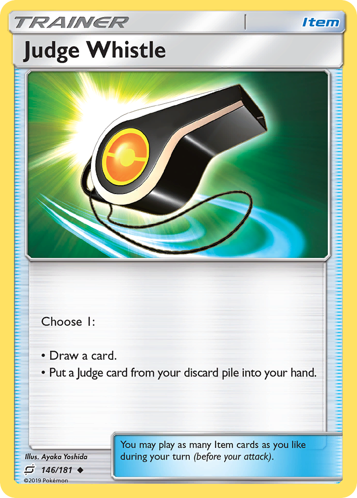 Judge Whistle (146/181) [Sun & Moon: Team Up] | Black Swamp Games