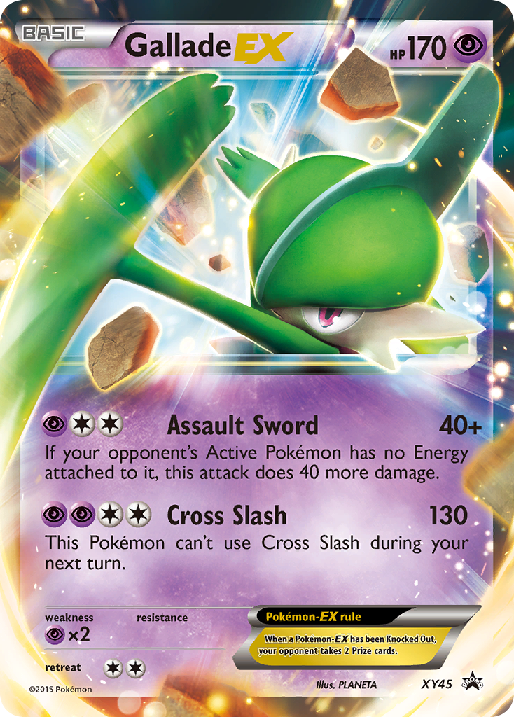 Gallade EX (XY45) [XY: Black Star Promos] | Black Swamp Games