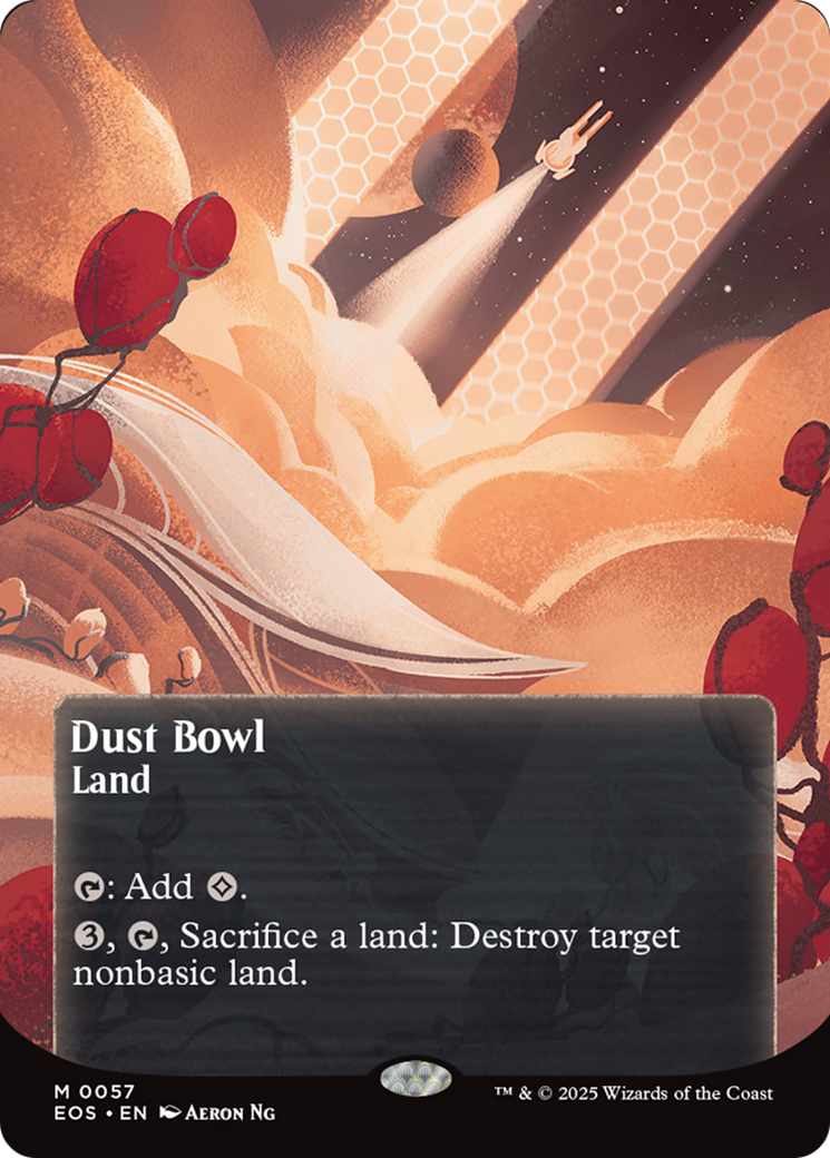 Dust Bowl (0057) (Borderless) [Edge of Eternities: Stellar Sights] | Black Swamp Games