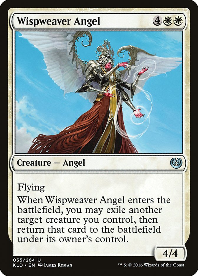 Wispweaver Angel [Kaladesh] | Black Swamp Games