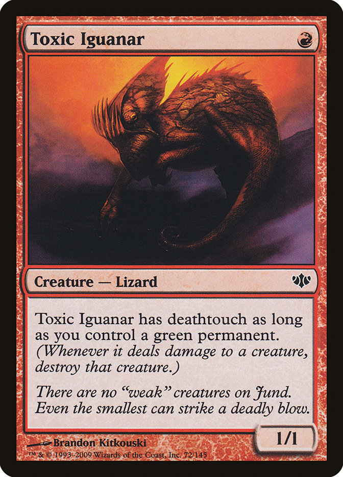 Toxic Iguanar [Conflux] | Black Swamp Games