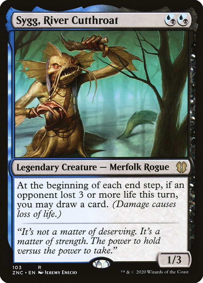 Sygg, River Cutthroat [Zendikar Rising Commander] | Black Swamp Games