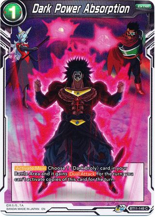 Dark Power Absorption (BT11-149) [Vermilion Bloodline 2nd Edition] | Black Swamp Games